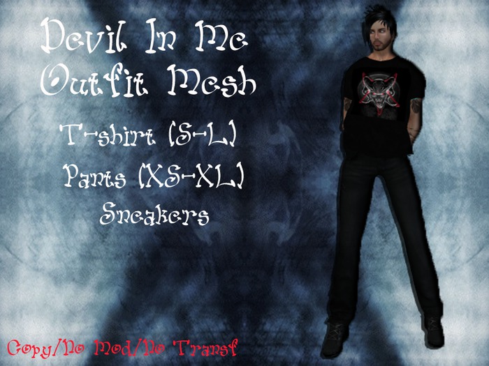 Devil in Me Outfit Mesh