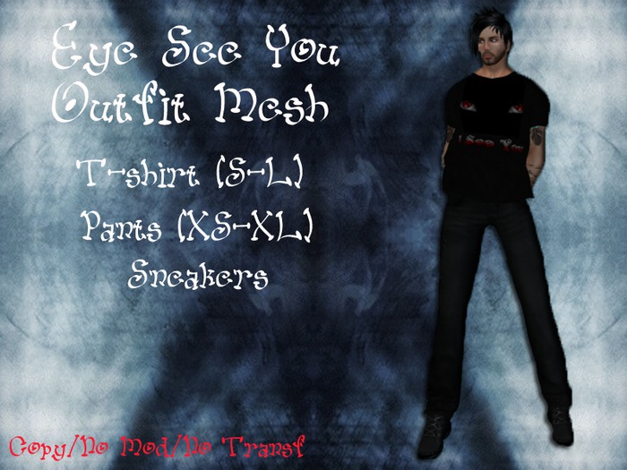 Eye See You Outfit Mesh