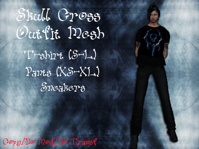 SkulCross Outfit Mesh