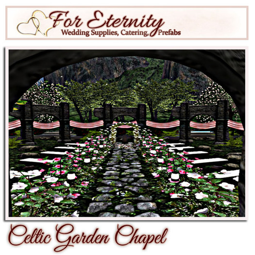 *VRD* Wedding Kit - Celtic Garden Chapel (boxed)