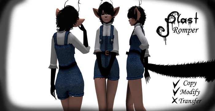 pLAST kemono romper