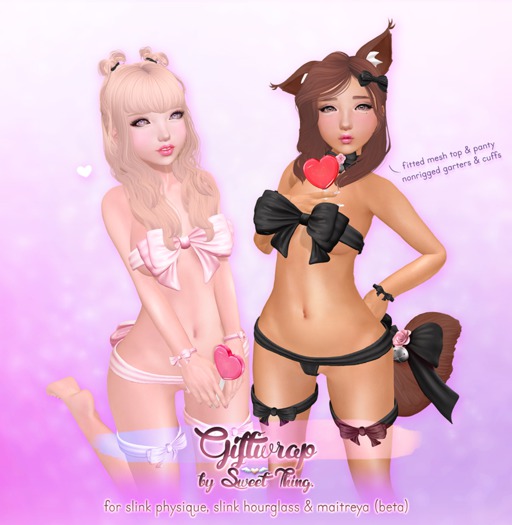 Sweet Thing. Giftwrap DEMO for Maitreya (Beta), Hourglass, Physique