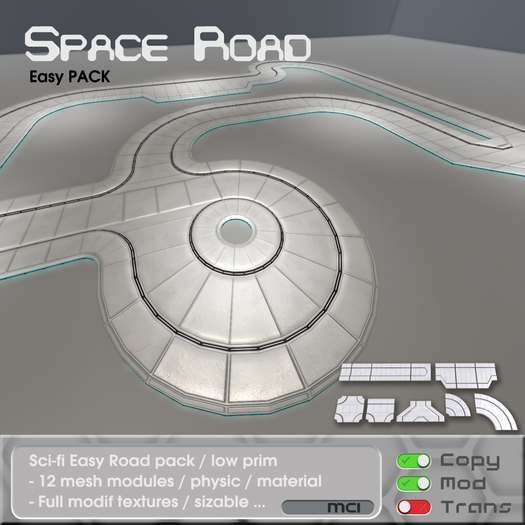 .::MCI BUILDS::. Space Road Easy Pack