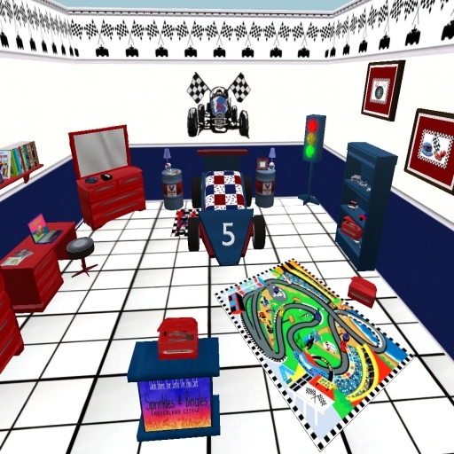 S&B Little Racer Complete Bedroom Set