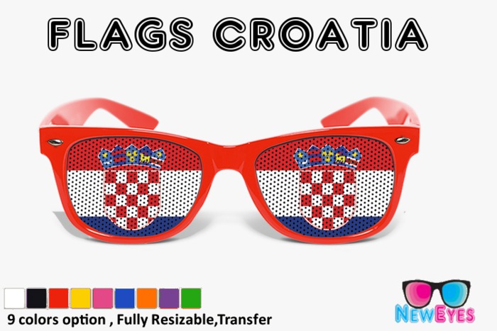 New Eyes Flags Croatia