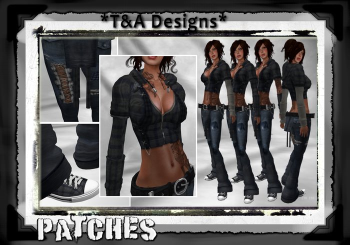 *T&A Designs* Patches outfit accessories and sneakers *TD*