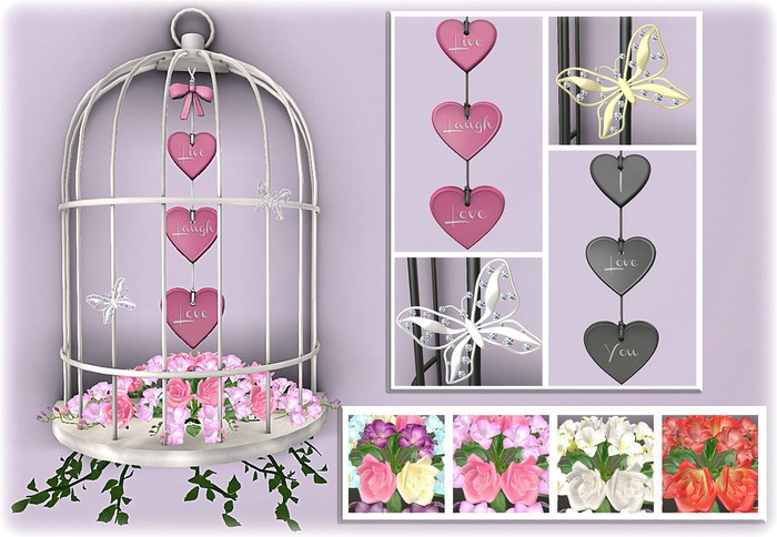 {ACD} Caged Hearts (Mesh/Materials)