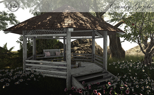 Di'Cor Countryside Gazebo (White)