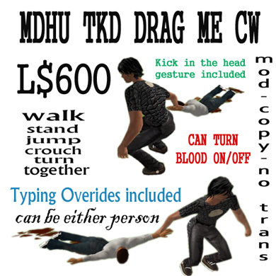 MDHU TKD DRAG ME CW BOX