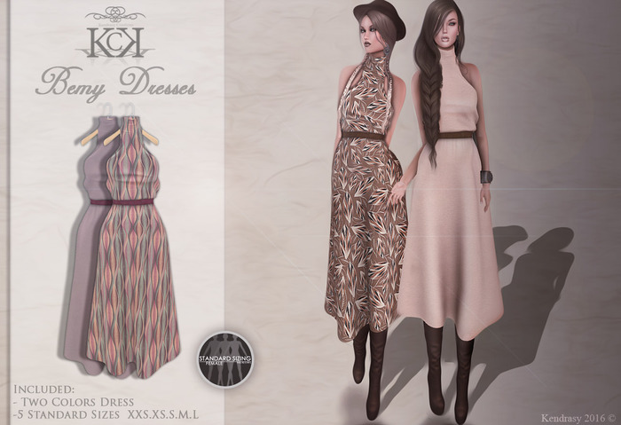 :::KC::: Bemy Dresses Purpels