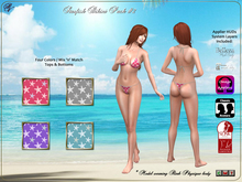 ~PV~ Starfish Bikinis - Pack #2 (ADD)