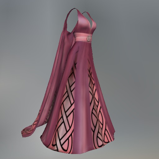 Pink Valentine Knotwork Mesh Dress box