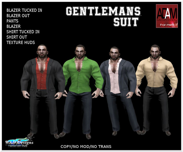 GENTLEMANS SUIT ADAM