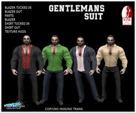 GENTLEMANS SUIT SLINKS