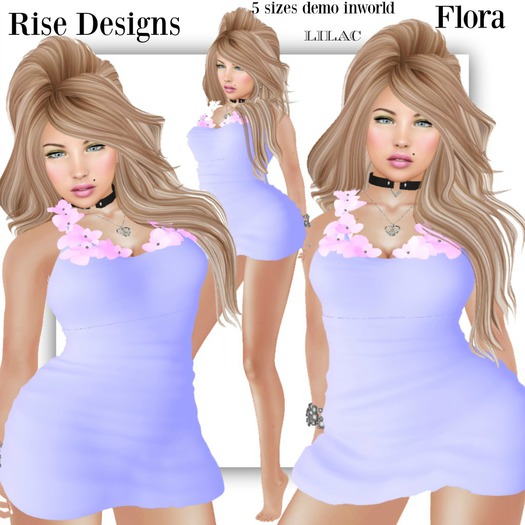 Flora Dress  No.1 LILAC RISE DESIGNS