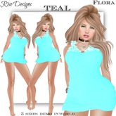 Flora Dress TEAL RISE DESIGNS