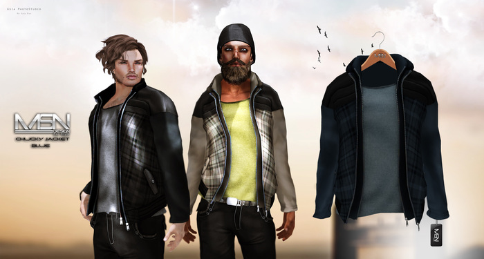 DISCOUNT %60 [MSN Design] Chucky Jacket [BLUE]