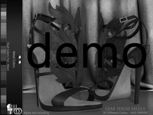 Bens Boutique - Leaf High Heels (Leather) Hud Driven Demo