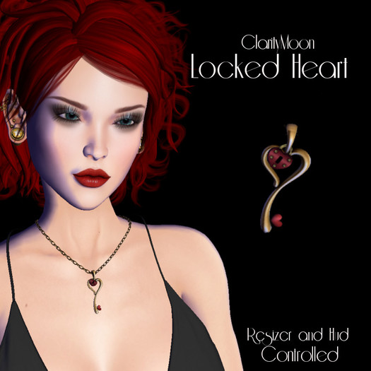 ClarityMoon~Locked Heart Chain