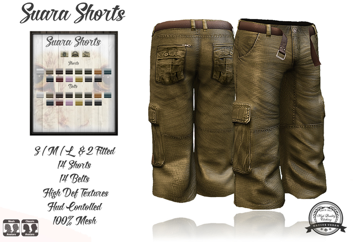 -NU- Suara Shorts