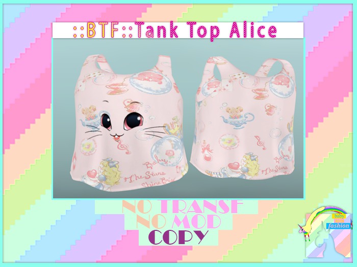 ::BTF::TANK TOP ALICE