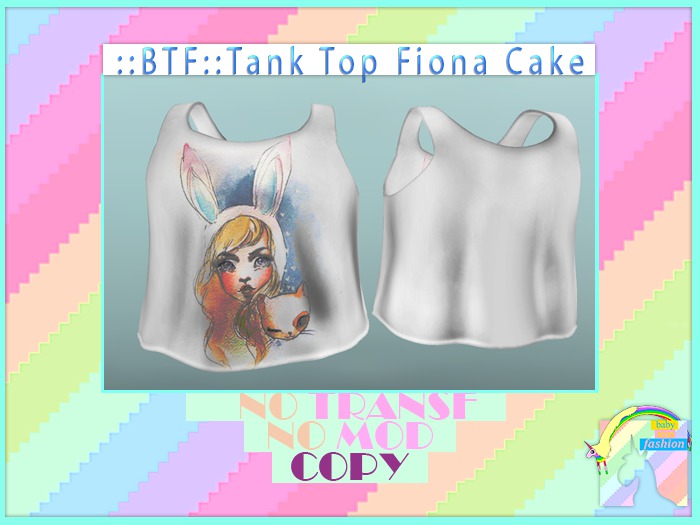 ::BTF::TANK TOP  FIONA CAKE