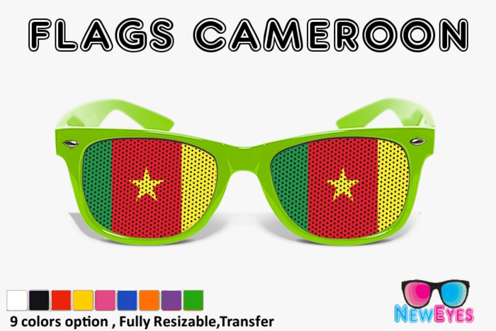 New Eyes Flags Cameroon