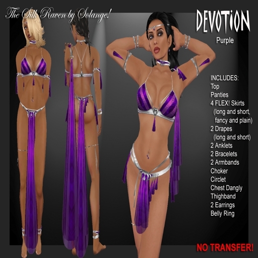 *Solange!* Devotion Silk - PURPLE