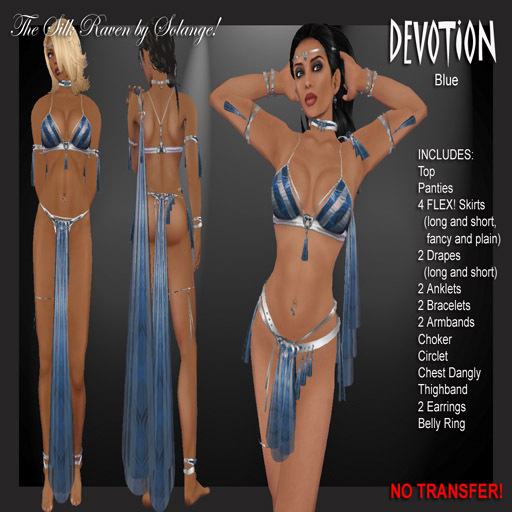 *Solange!* Devotion Silk - BLUE