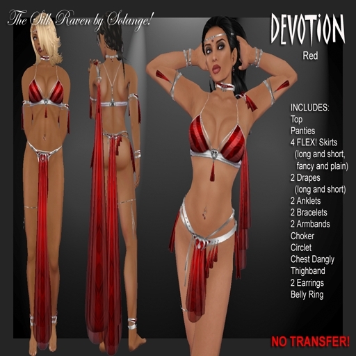 *Solange!* Devotion Silk - RED