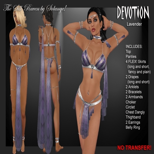*Solange!* Devotion Silk - LAVENDER
