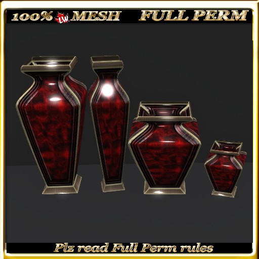 LW_ Mesh Vase Set of 4 - 1