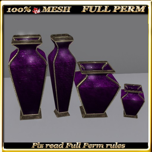 LW_ 4 Mesh Vases - 22