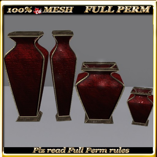 LW_ Mesh Vase Set of 4 - 1