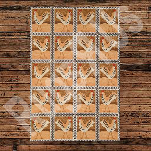 Rug - Kitchen - French Hen - 001