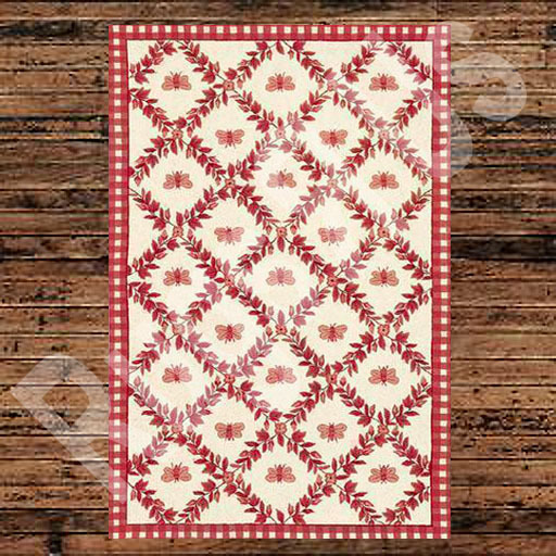 Rug - Kitchen - Bumblebee - Red - 001