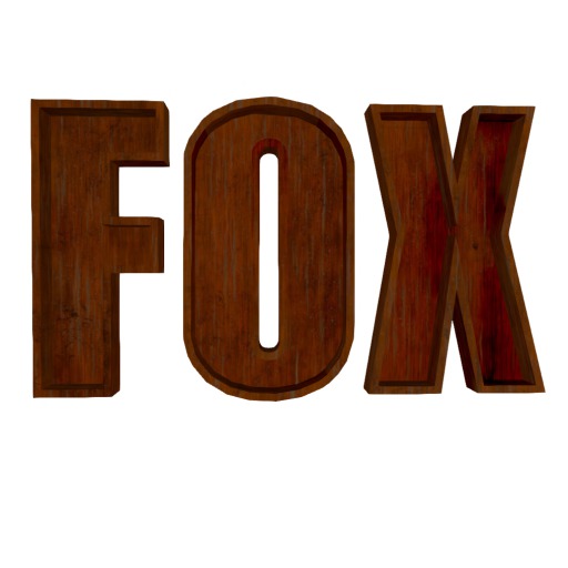 Fox Confessor - Wood Sign