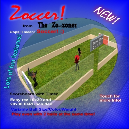 Zoccer! ( Soccer )- from The Zo-zone!