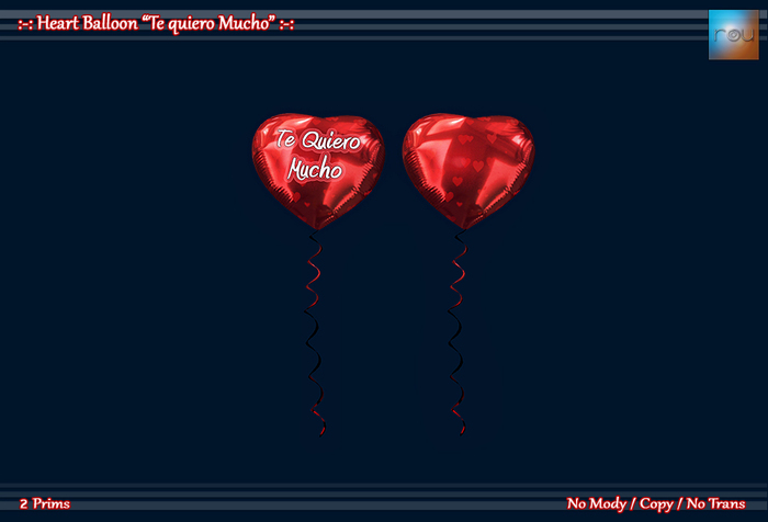 :-: Balloon Heart Te Quiero Mucho BOX :-: [Wear&Tocuh]