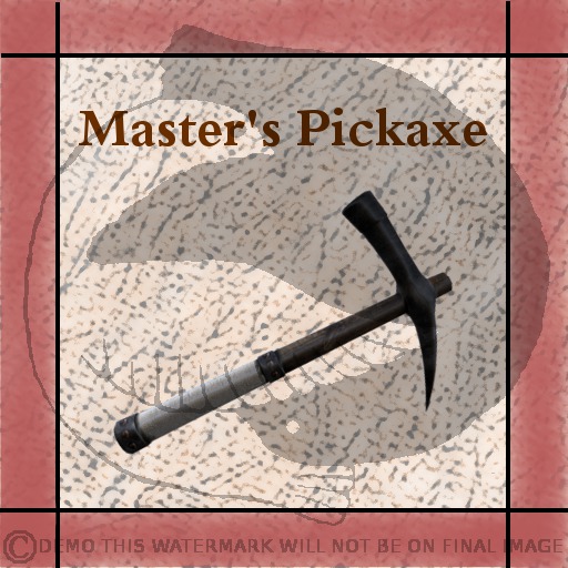 G&S Master's Pickaxe Texture