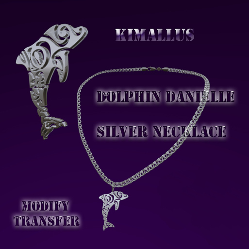 Dolphin Danielle Silver Necklace