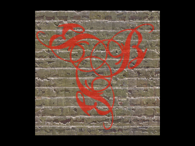 High Resolution Seamless Grunge Brick Wall Panel with Full Perm Texture Included  1606