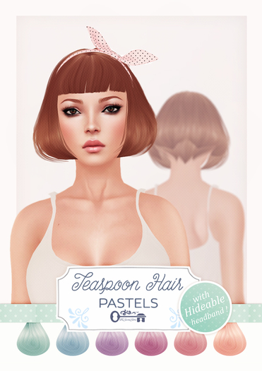  The Secret Store - Teaspoon Hair - Pastels 