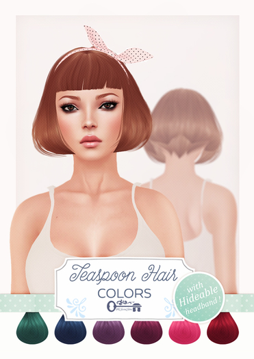  The Secret Store - Teaspoon Hair - Colors 