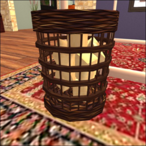 Latiwa's Prim Waste Basket