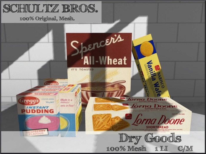 [Schultz Bros.] Vintage Dry Goods
