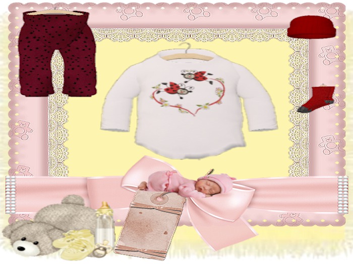 Ladybug Heart Outfit