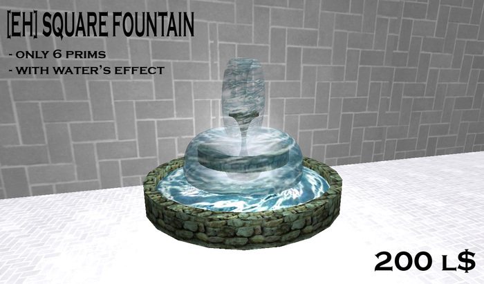 **FREEBIE** Square Fountain