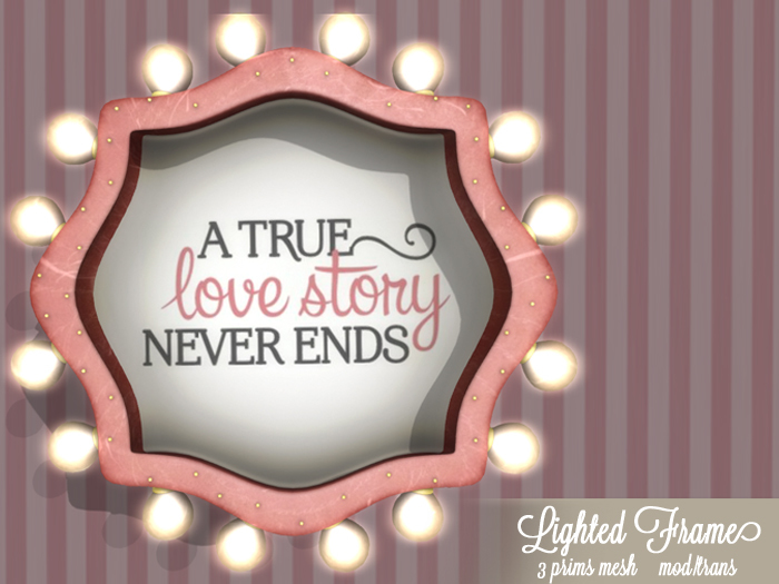 Lighted Frame - A True Love Story (mod/trans)