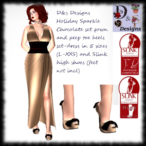 D&s Designs Holiday Sparkle set Chocolate Box